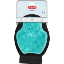 Gant de toilettage anha double face 2 en 1