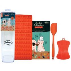 Kit à friandises pour chien BubiChef, forme os/poisson
