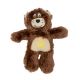 Peluche pour chien ours Leo le Rigolo, 21cm