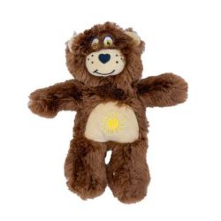 Peluche pour chien ours Leo le Rigolo, 21cm