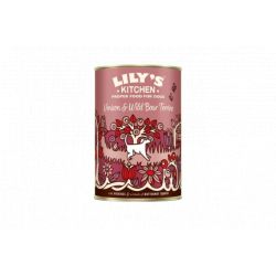 Boite d'humide pour chien lily's kitchen Terrine -chevr, sanglier butternut 400g