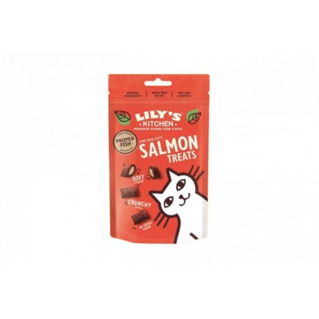 Friandises pour chat lily's kitchen au saumon60g