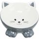 Gamelle pour chat, augmentée, en céramique, 0,15 l/ø 14 cm, divers