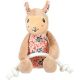 Peluche pour chien lama corde