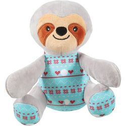 Peluche pour chien paresseux assis