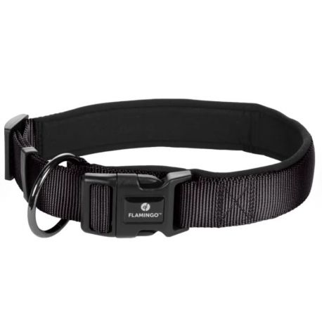 Collier pour chien abbi noir 50-55CM 25MM