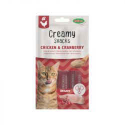 Friandise à lécher pour chat au poulet & cranberry x4, 60g
