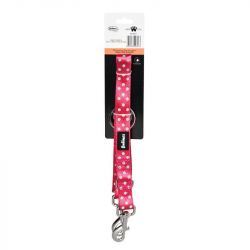 Laisse 3 positions 25 mm 200 cm Poids Fuchsia