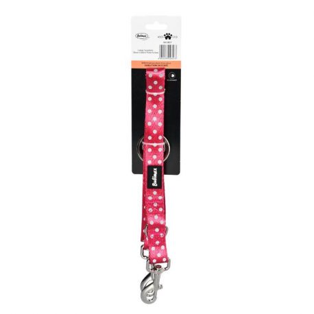 Laisse 3 positions 25 mm 200 cm Poids Fuchsia