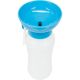 Gourde avec gamelle, en plastique, 0,55 l,
