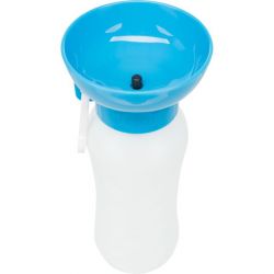 Gourde avec gamelle, en plastique, 0,55 l,