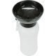 Gourde avec gamelle, en plastique, 0,55 l,