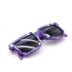 Lunette de soleil pour chien cube violet 14 CM