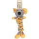 Jouet pour chiot folsy souris gris/ocre