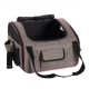 Siege auto pour chiot xenophon taupe 44x37,5x29,5CM