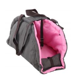 Sac de transport chiot xenos 2 en 1 taupe