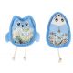 Jouet pour chat kagra souris + hibou bleu