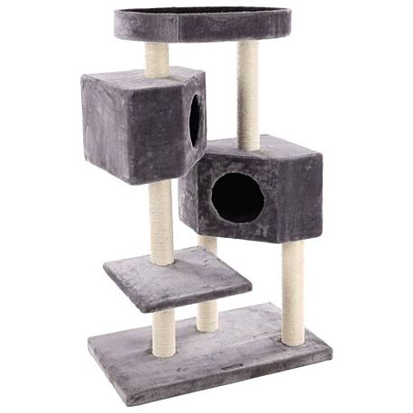 Arbre a chat kresko gris 74x40x115CM