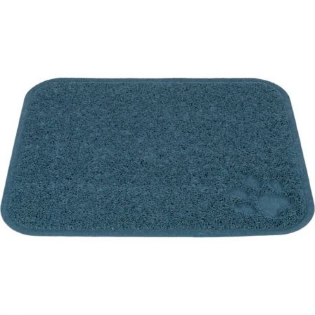 Tapis pour bac à litière, en PVC, 3745 cm, bleu