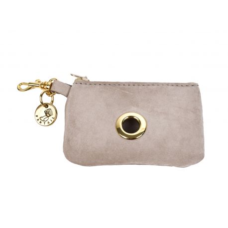 Distributeur sacs a crottes gris