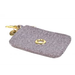 Distributeur sacs a crottes gris clair