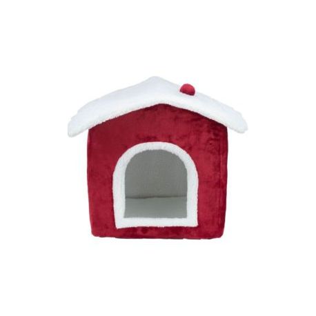 Xmas Abri Nevio, anguleux, 354538 cm, blanc/rouge