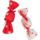 Xmas bonbon, 2 Pcs., en tissu, 11 cm