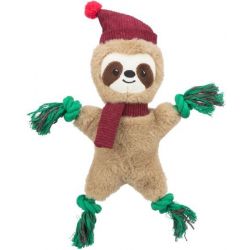 Xmas paresseux, en peluche/corde, 30 cm