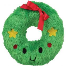 Xmas couronne, en peluche, ø 22 cm