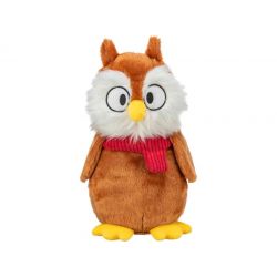 Xmas hibou, en peluche, 33 cm