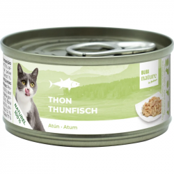 Boite humide pour chat Bubi Nature, thon