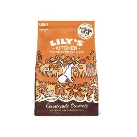 Croquette pour chien Lily's kitchen Countryside Casserole Poulet avec canard et patates
