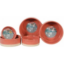 Ecuelle pour chien/chat gres olaria terracotta