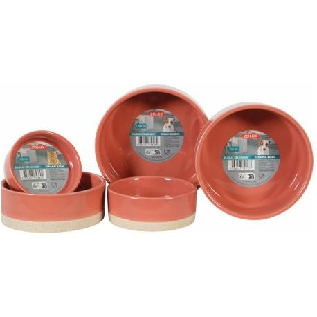 Ecuelle pour chien/chat gres olaria terracotta
