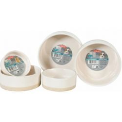 Ecuelle pour chien/chat gres olaria beige