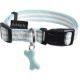 Collier pour chien stripe lagon
