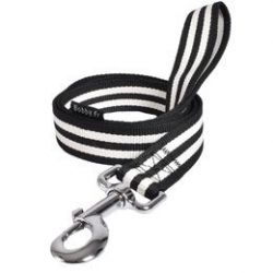 Laisse pour chien stripe noir