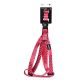 Harnais pour chien Réglable Réfléchissant Fuchsia