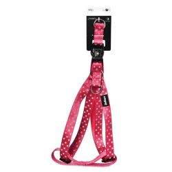 Harnais pour chien Réglable Réfléchissant Fuchsia