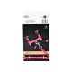 Harnais pour chat Réglable Réfléchissant Fuschia + laisse