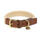 Collier pour chien Tau brun foncé