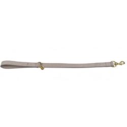 Laisse courte pour chien courte Nubu gris