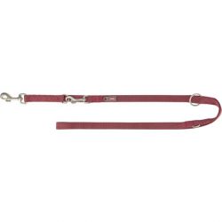 Laisse pour chien premium réglable 2,00 m, sangria