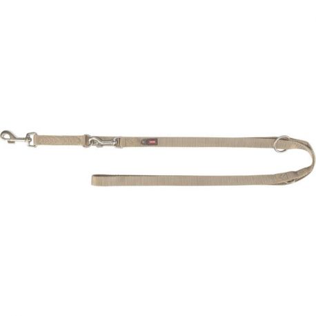 Laisse pour chien premium réglable 2,00 m, sable