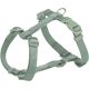 Harnais en H pour chien premium, sauge