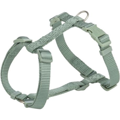 Harnais en H pour chien premium, sauge