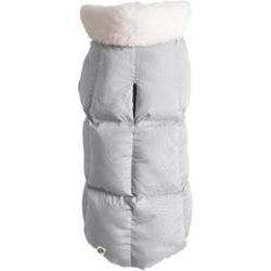 Manteau pour chien irise gris