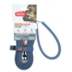 Longe plate Silicone Bleu Bivouak