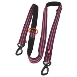 Laisse éducation 8 points 2M Bivouak Rouge