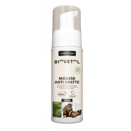 BIOvétol Mousse Anti grattage BIO 125ml
